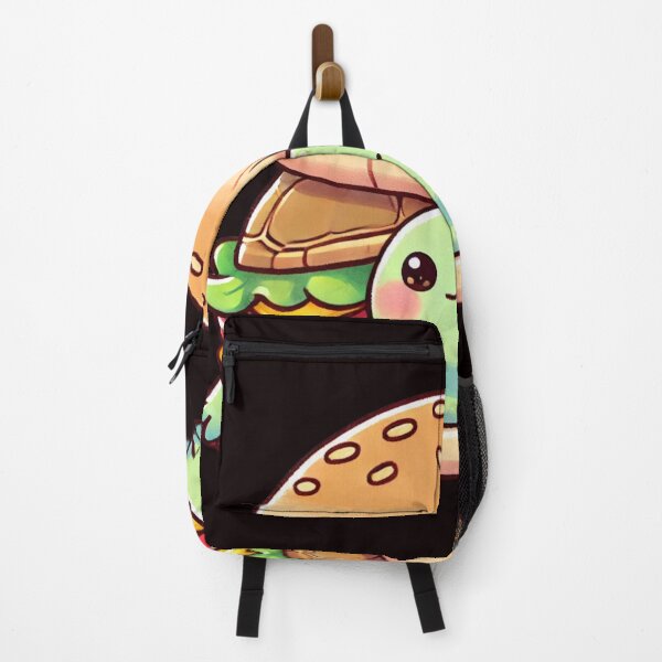 Item preview, Cute Turtle Burger – Adorable Illustration of a Relaxed Turtle with a Hamburger Shell designed and sold by GrafiShop.