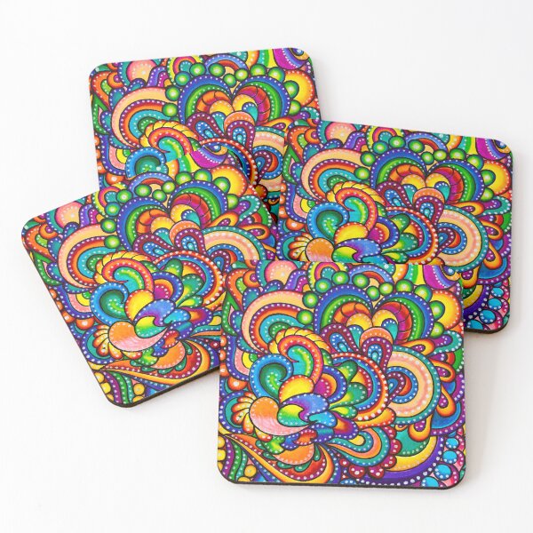 Item preview, Explosión Fluorescente de Energía designed and sold by Backartdesign.