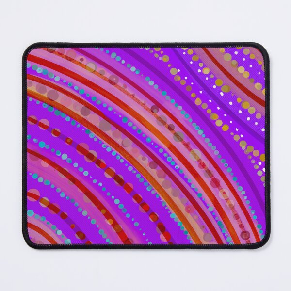 Item preview, Concha iluminada por el sol: pintura de concha de color púrpura y rosa con detalles de puntos designed and sold by elliebart.