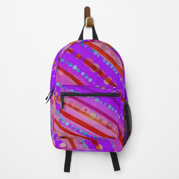 Item preview, Sunlit Seashell: Purple Pink Shell Painting with Dotted Accents designed and sold by elliebart.