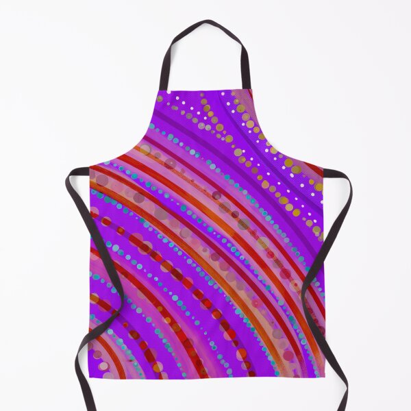 Item preview, Sunlit Seashell: Purple Pink Shell Painting with Dotted Accents designed and sold by elliebart.