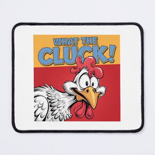 Item preview, What the cluck, silly chicken, farm life, silly, meme, funnyfits70, Humor, Funny, retro, vintages, funny quotes, animal humor, designed and sold by FunnyFits70.