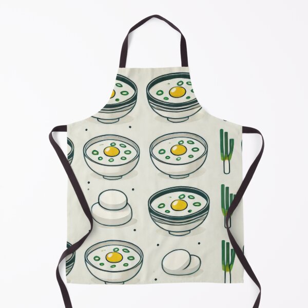 Item preview, Minimalist Tteokguk Pattern designed and sold by BobArtGallery.