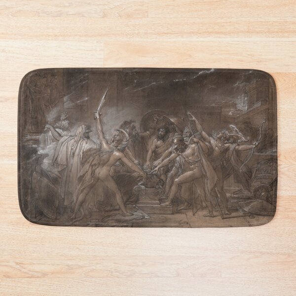Item preview, The Oath of the Seven Chiefs against Thebes, c. 1800. Anne-Louis Girodet de Roucy-Trioson (French, 1767–1824 designed and sold by Vintage Designs +.