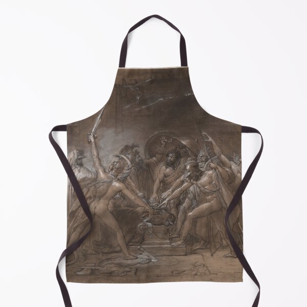 Item preview, The Oath of the Seven Chiefs against Thebes, c. 1800. Anne-Louis Girodet de Roucy-Trioson (French, 1767–1824 designed and sold by Vintage Designs +.