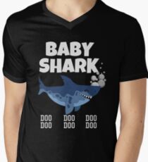 Baby Shark t shirt V-Neck T-Shirt