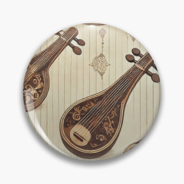 Item preview, Vintage Gayageum Pattern designed and sold by BobArtGallery.