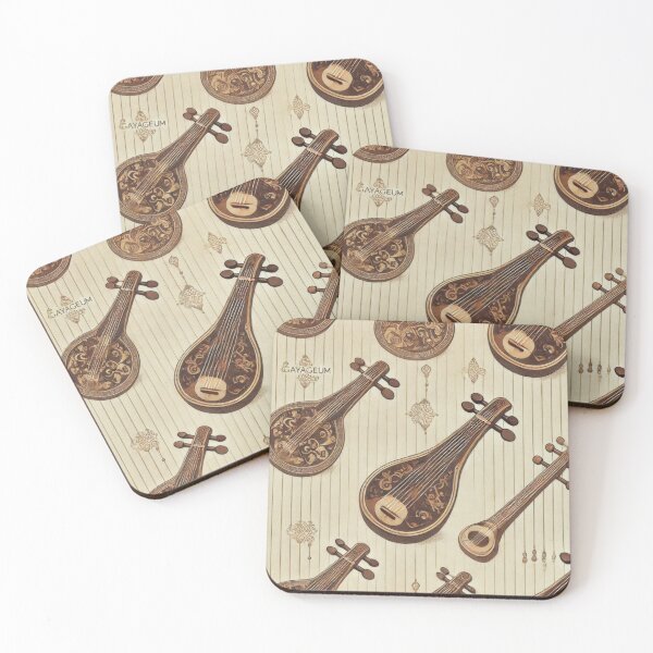 Item preview, Vintage Gayageum Pattern designed and sold by BobArtGallery.