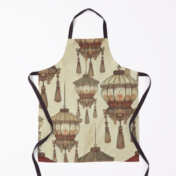 Item preview, Vintage Korean Lantern Pattern designed and sold by BobArtGallery.