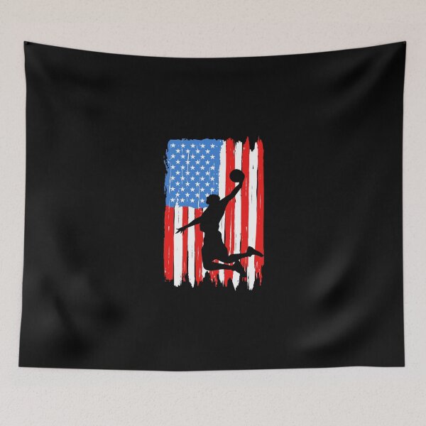 Item preview, American Flag Basketball  designed and sold by Masonixem.
