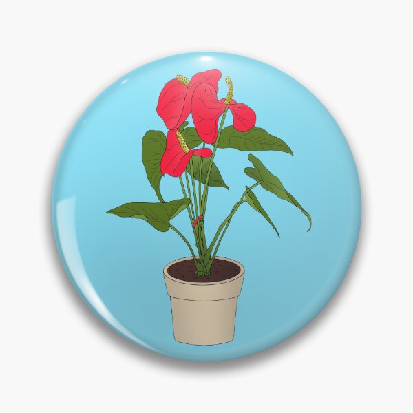 Item preview, "Anthurium is a symbol of beauty, love and exotic nature." designed and sold by Kalamkas.