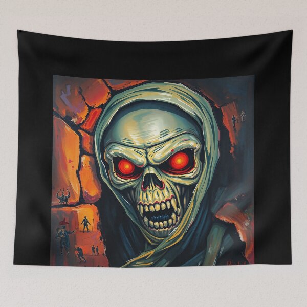 Item preview,  the mummy bursting out of his sarcophagus to get you!  evil undead creature designed and sold by Vintage Designs +.