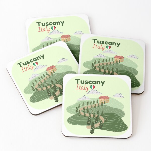 Item preview, Tuscany Italy Vineyard Retro Emblem  designed and sold by Dikshant Goyal.