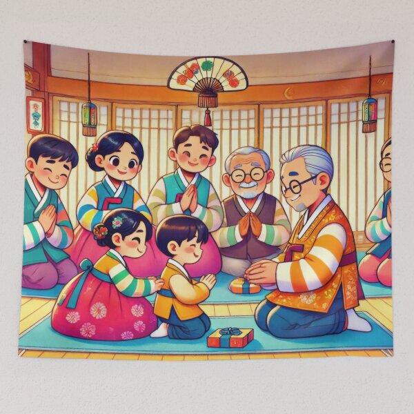 Item preview, A Family's Sebae Tradition designed and sold by BobArtGallery.