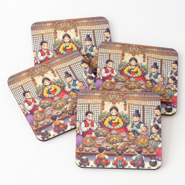 Item preview, Honoring Ancestors in Seollal designed and sold by BobArtGallery.