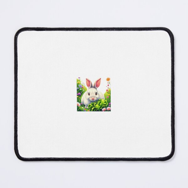 Item preview, Rabbit biting lettuce designed and sold by Kenji11.