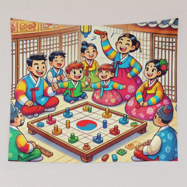 Item preview, Family Fun with Yut Nori designed and sold by BobArtGallery.