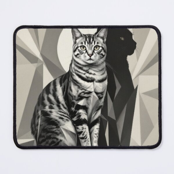 Item preview, Silver Tabby with Shadow designed and sold by HabitableMoons.