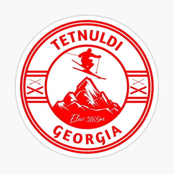 Item preview, Tetnuldi Georgia Ski designed and sold by TravelsOfJamie.