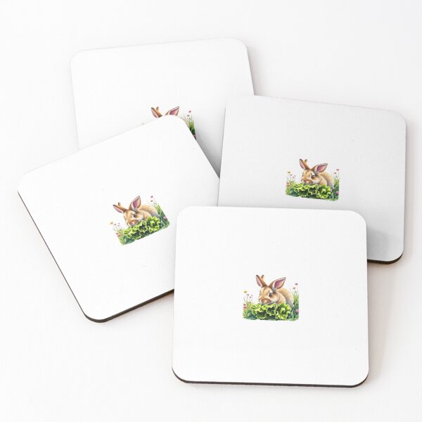 Item preview, Rabbit biting lettuce designed and sold by Kenji11.
