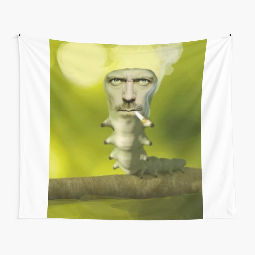 House Caterpillar Meme iPhone Case