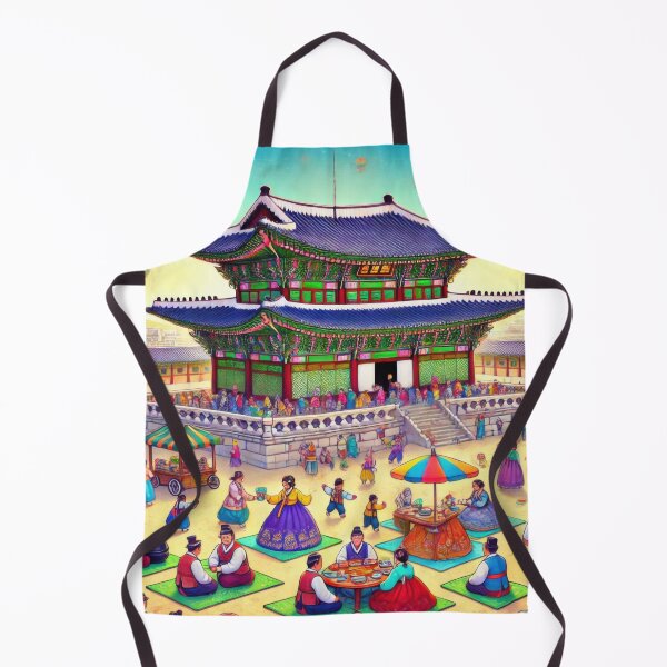 Item preview, Seollal Splendor at Gyeongbokgung Palace designed and sold by BobArtGallery.