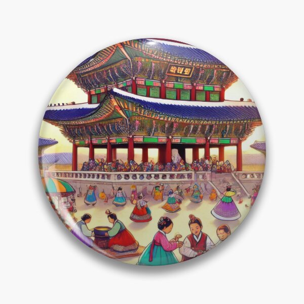 Item preview, Seollal Celebration at Changdeokgung Palace designed and sold by BobArtGallery.