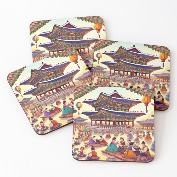 Item preview, Seollal Celebration at Changdeokgung Palace designed and sold by BobArtGallery.