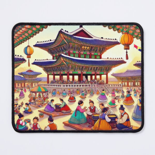 Item preview, Seollal Celebration at Changdeokgung Palace designed and sold by BobArtGallery.
