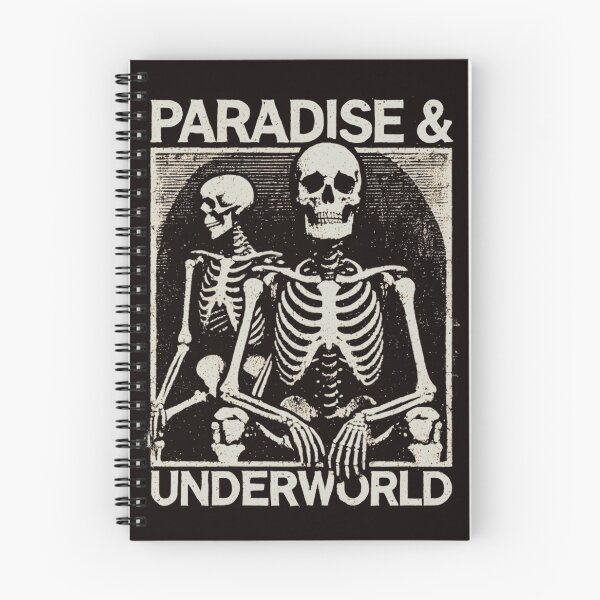 Item preview, Paradise & Underworld - Distressed Vintage Skeleton designed and sold by GlowUpDesign.