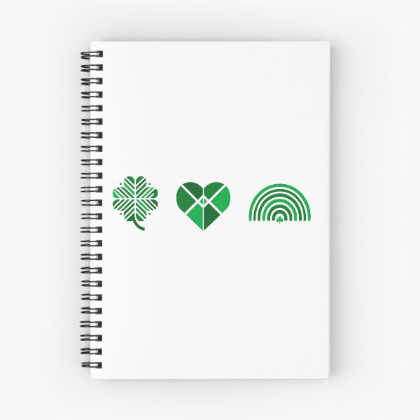 Item preview, "Triple Irish Luck" - Shamrock, Heart, and Rainbow St. Patrick’s Day Design designed and sold by Artticadesigns.