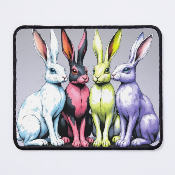 Item preview, Jackrabbit Quartet designed and sold by HabitableMoons.