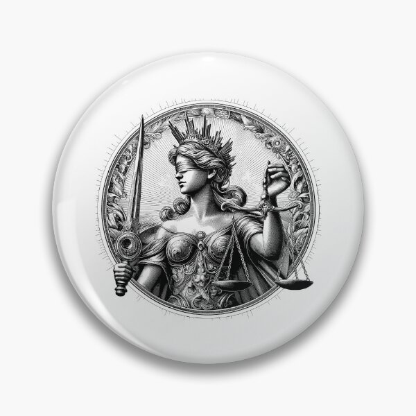 Item preview, From Myth to Canvas Lady Justice's Evolution designed and sold by NTGUILTY.