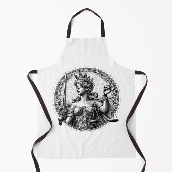Item preview, From Myth to Canvas Lady Justice's Evolution designed and sold by NTGUILTY.