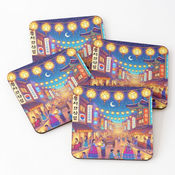 Item preview, Night Celebration in Los Angeles designed and sold by BobArtGallery.