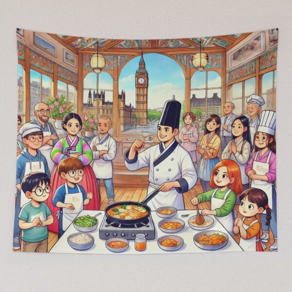 Item preview, Korean Cooking Workshop in London designed and sold by BobArtGallery.