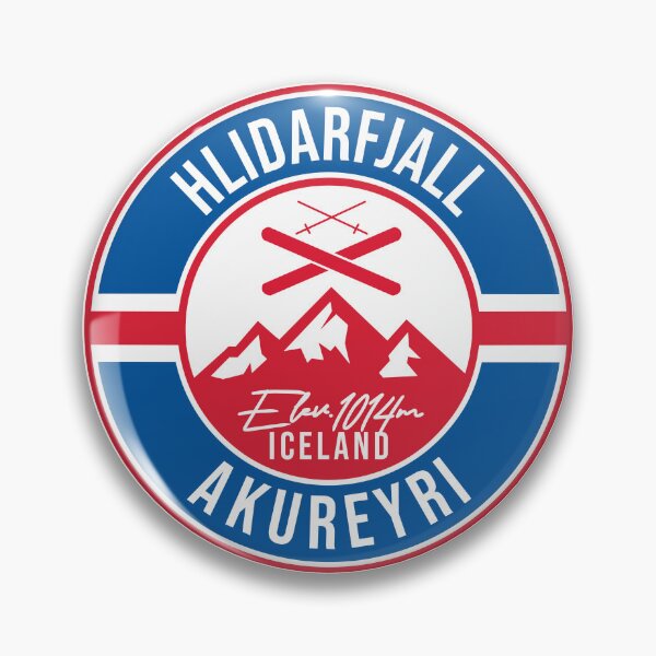 Item preview, Hlidarfjall-Akureyri Iceland Ski designed and sold by TravelsOfJamie.