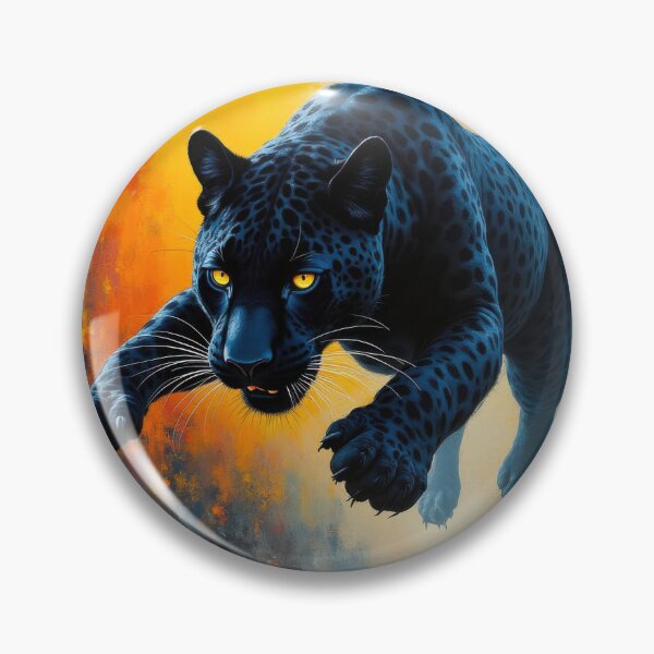 Item preview, Leaping Leopard designed and sold by HabitableMoons.