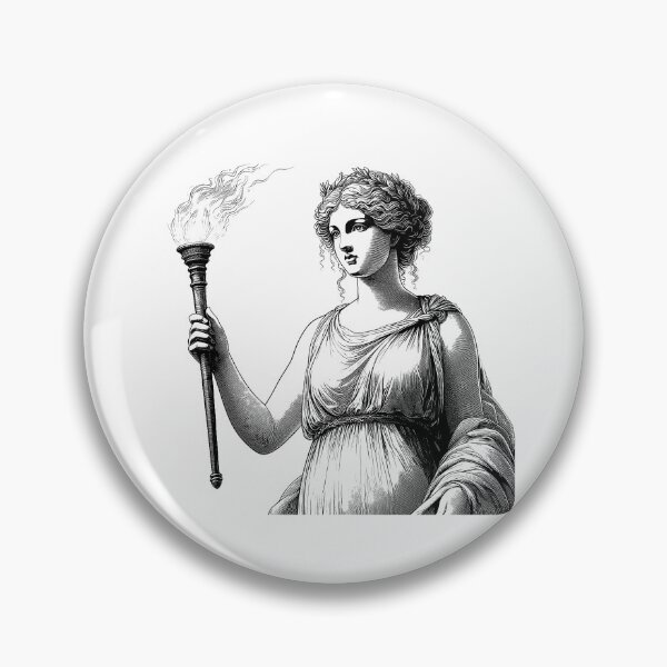 Item preview, Guardian of the Hearth A Stunning Portrait of Hestia designed and sold by NTGUILTY.