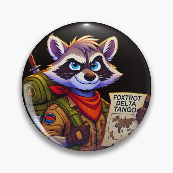 Item preview, Raccoon Mission: Foxtrot Delta Tango designed and sold by GrafiShop.