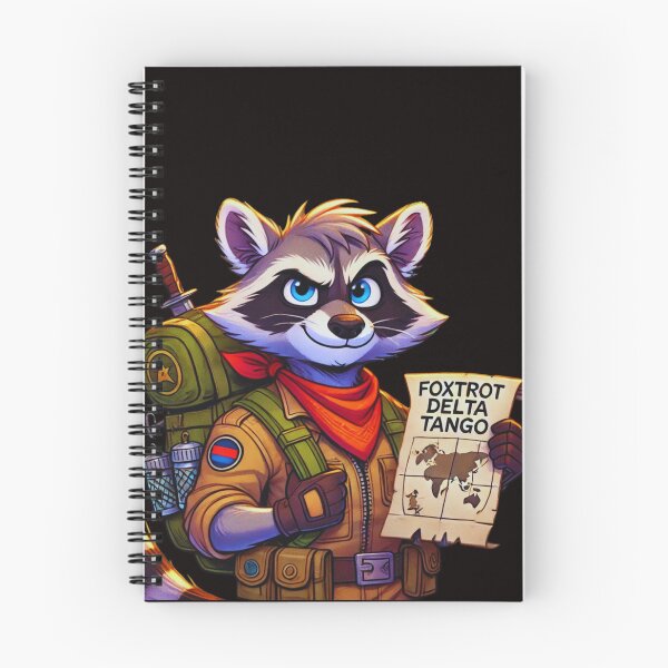 Item preview, Raccoon Mission: Foxtrot Delta Tango designed and sold by GrafiShop.