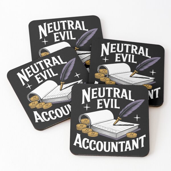 Item preview, Neutral Evil Tax Wizard designed and sold by CrownedCanvas.