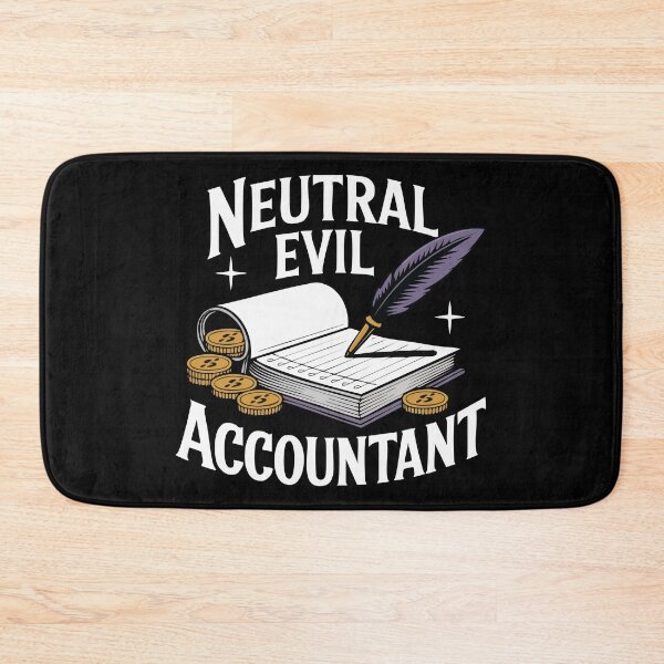 Item preview, Neutral Evil Tax Wizard designed and sold by CrownedCanvas.