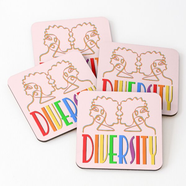Item preview, Diversity Rainbow designed and sold by minimalartstory.