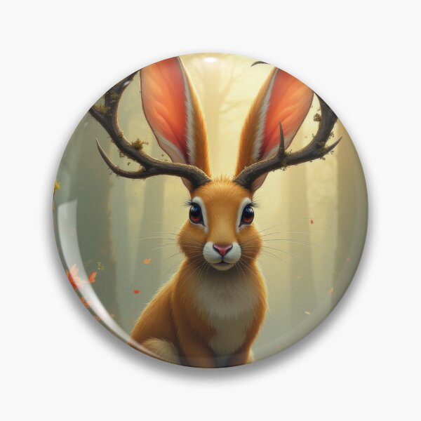 Item preview, Gentle Jackalope designed and sold by HabitableMoons.