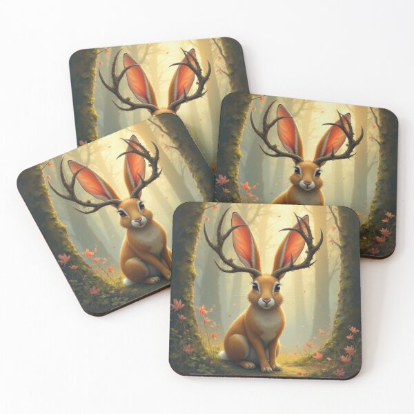 Item preview, Gentle Jackalope designed and sold by HabitableMoons.