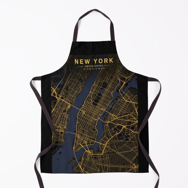 Item preview, New York Golden Map designed and sold by My Digital Mind.