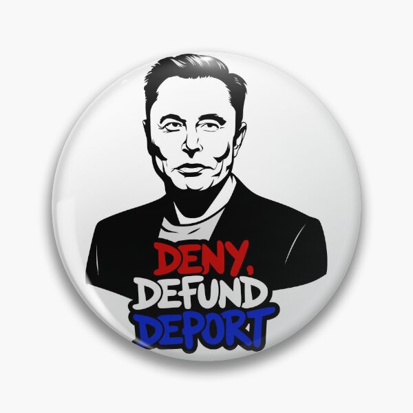 Item preview, Deny Defund Deport designed and sold by Angry Swan Designs.