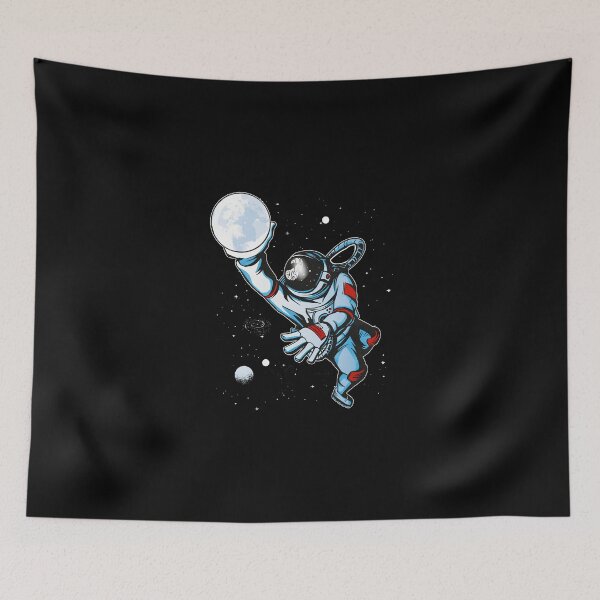 Item preview, Astronaut Basketball With Moon designed and sold by Masonixem.