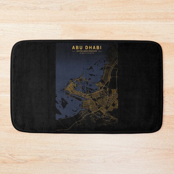 Item preview, Abu Dhabi Golden Map designed and sold by My Digital Mind.